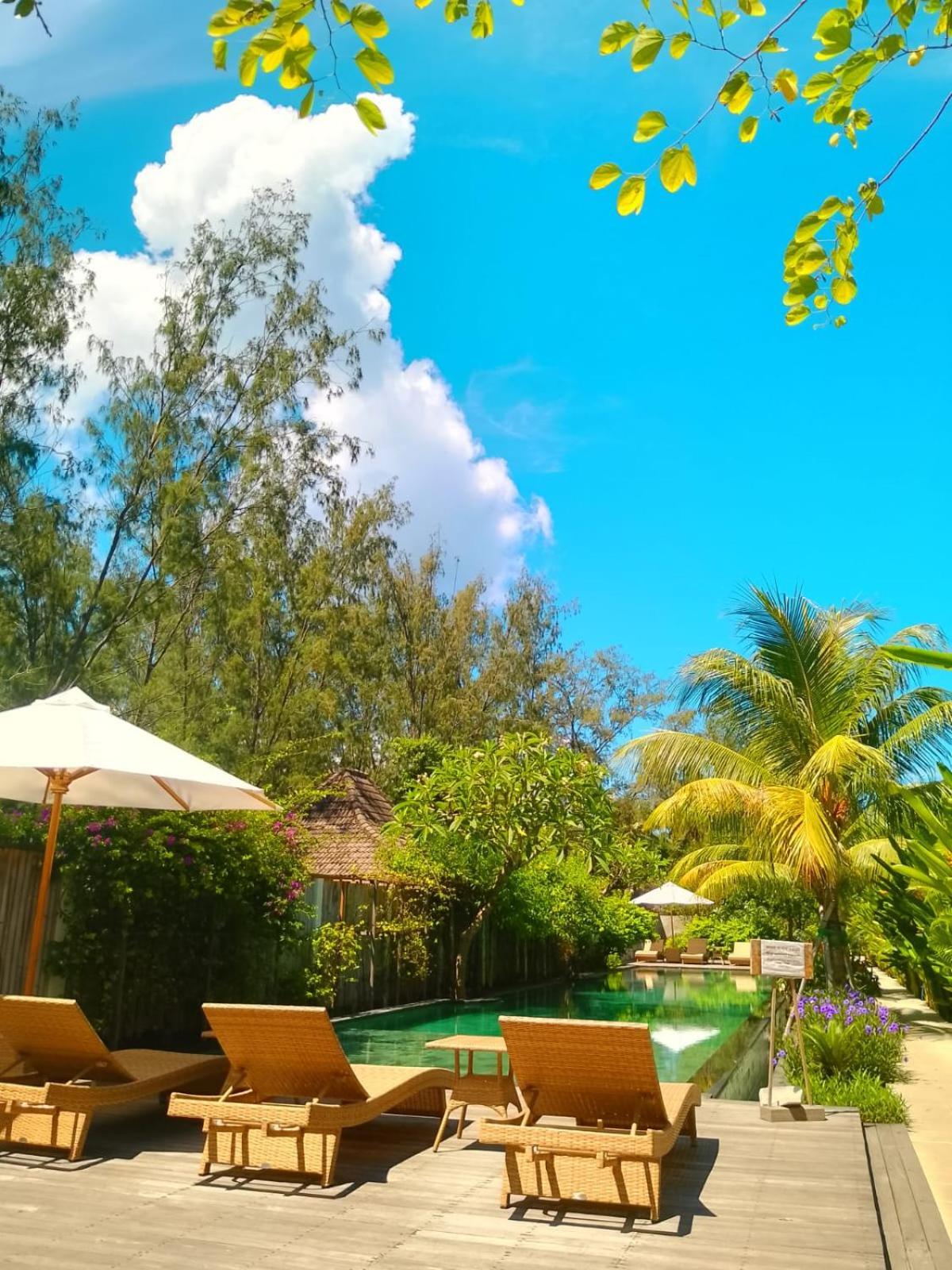 Villa Penyu Gili Trawangan Exteriör bild